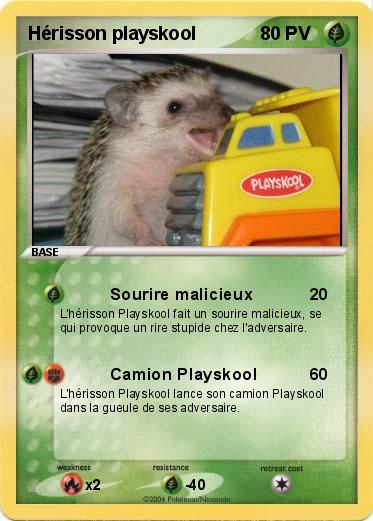 Pokemon Hérisson playskool
