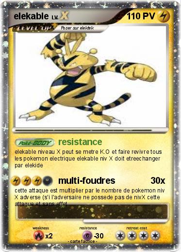 Pokemon elekable