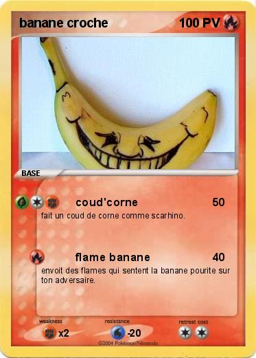 Pokemon banane croche