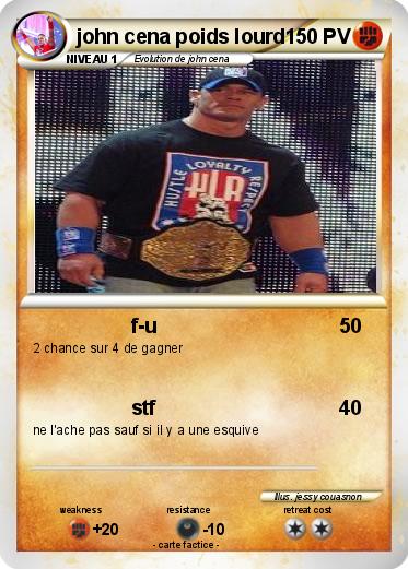 Pokemon john cena poids lourd