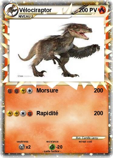 Pokemon Vélociraptor