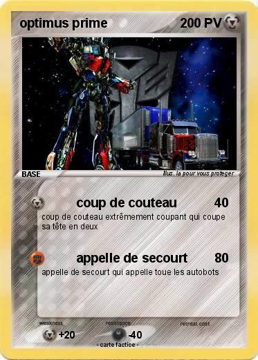 Pokemon optimus prime