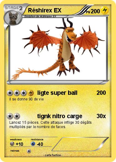 Pokemon Réshirex EX