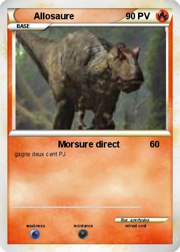 Pokemon Allosaure