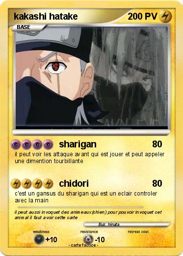 Pokemon kakashi hatake