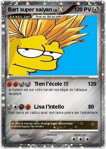 Pokemon Bart super saiyan