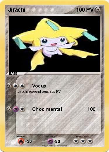 Pokemon Jirachi                            