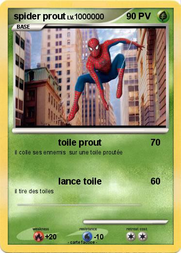 Pokemon spider prout