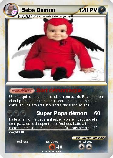 Pokemon Bébé Démon