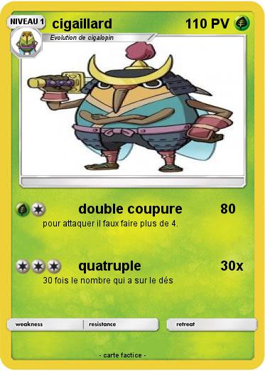 Pokemon cigaillard