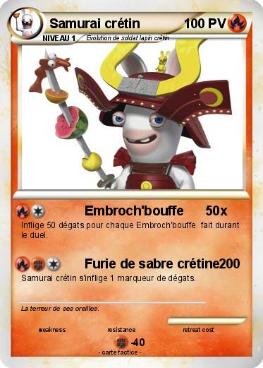 Pokemon Samurai crétin