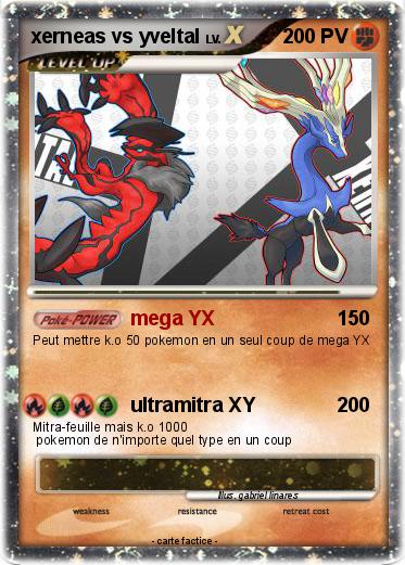 Pokemon xerneas vs yveltal