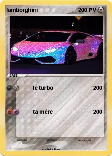 Pokemon lamborghini