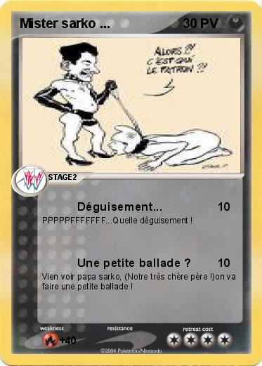 Pokemon Mister sarko ...