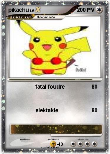Pokemon pikachu