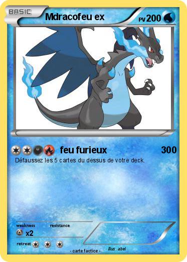 Pokemon Mdracofeu ex