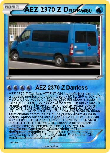 Pokemon AEZ 2370 Z Danfoss