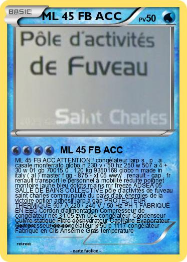 Pokemon ML 45 FB ACC