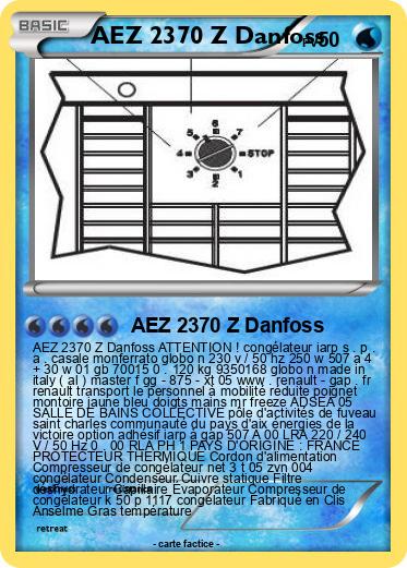 Pokemon AEZ 2370 Z Danfoss