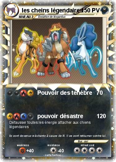 Pokemon les cheins légendaires