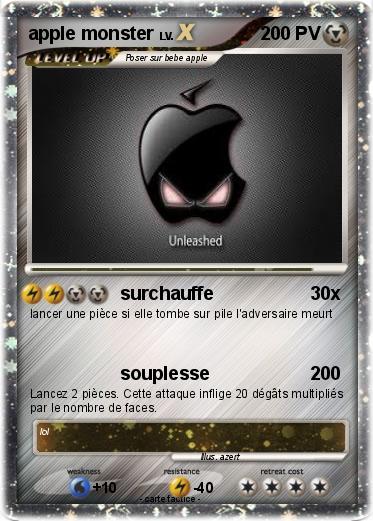 Pokemon apple monster