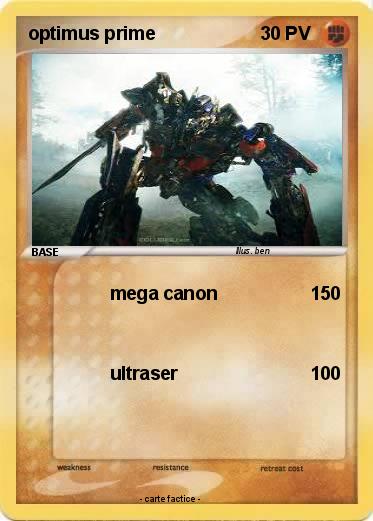 Pokemon optimus prime
