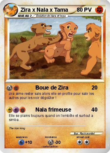 Pokemon Zira x Nala x Tama