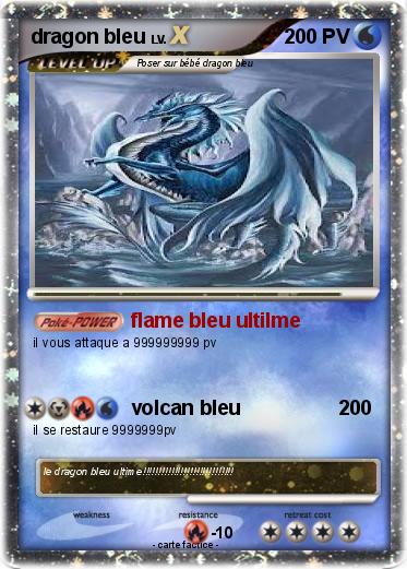 Pokemon dragon bleu