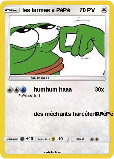 Pokemon les larmes a PéPé