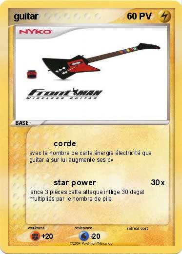 Pokemon guitar