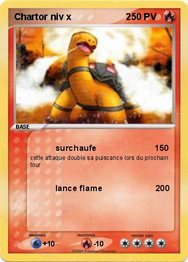 Pokemon Chartor niv x                     2