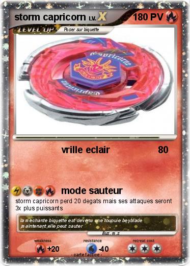 Pokemon storm capricorn