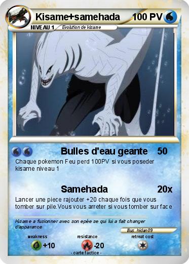 Pokemon Kisame+samehada