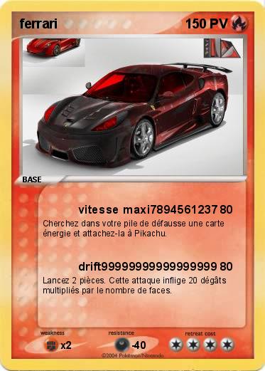 Pokemon ferrari