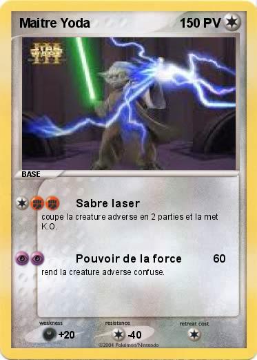 Pokemon Maitre Yoda