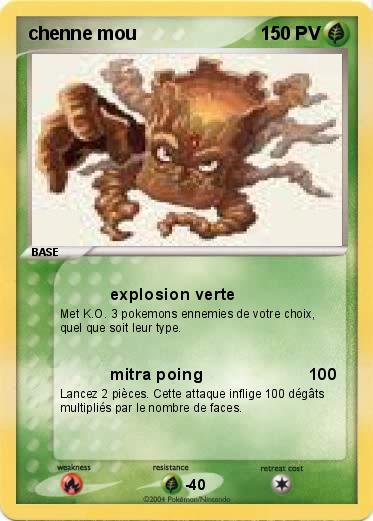 Pokemon chenne mou