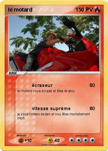 Pokemon le motard