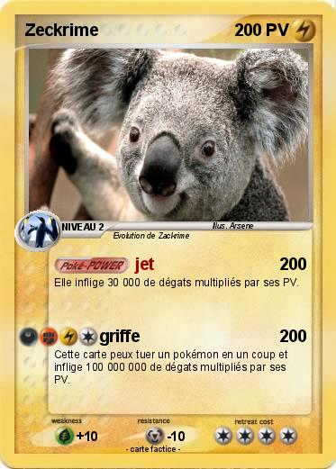 Pokemon Zeckrime