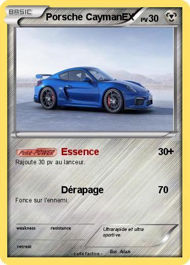 Pokemon Porsche CaymanEX