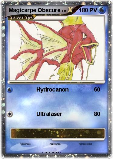Pokemon Magicarpe Obscure