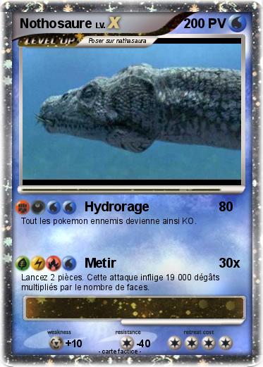Pokemon Nothosaure