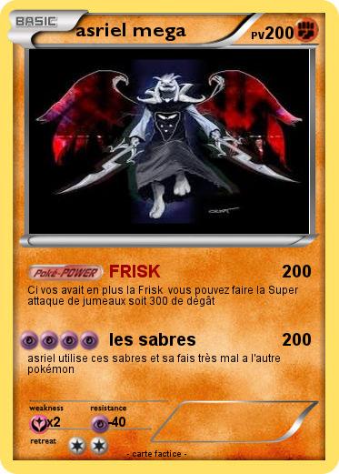 Pokemon asriel mega