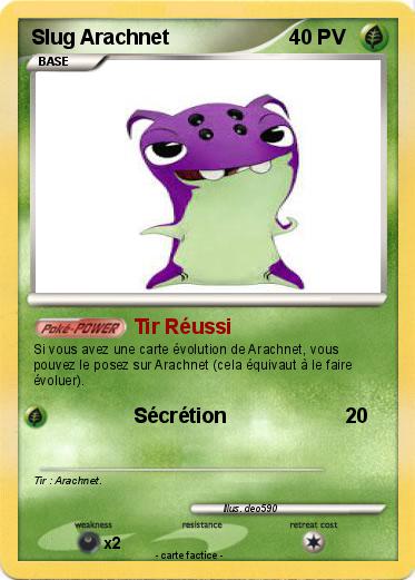 Pokemon Slug Arachnet
