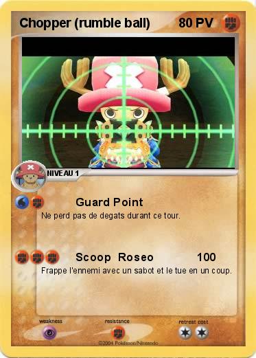 Pokemon Chopper (rumble ball)