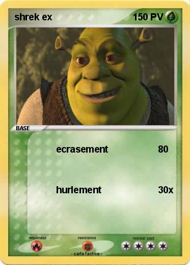Pokemon shrek ex