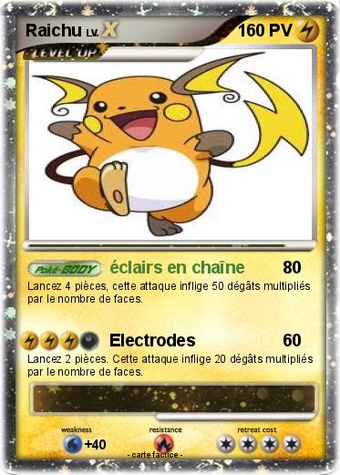 Pokemon Raichu