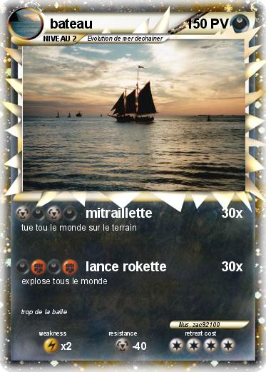 Pokemon bateau