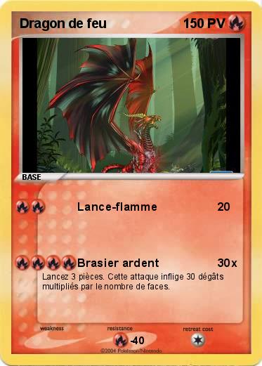 Pokemon Dragon de feu