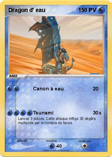 Pokemon Dragon d' eau