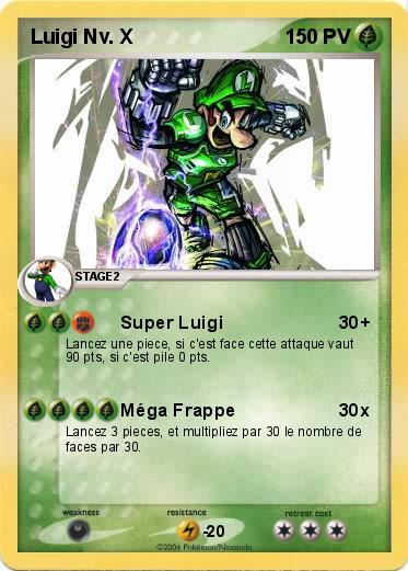 Pokemon Luigi Nv. X